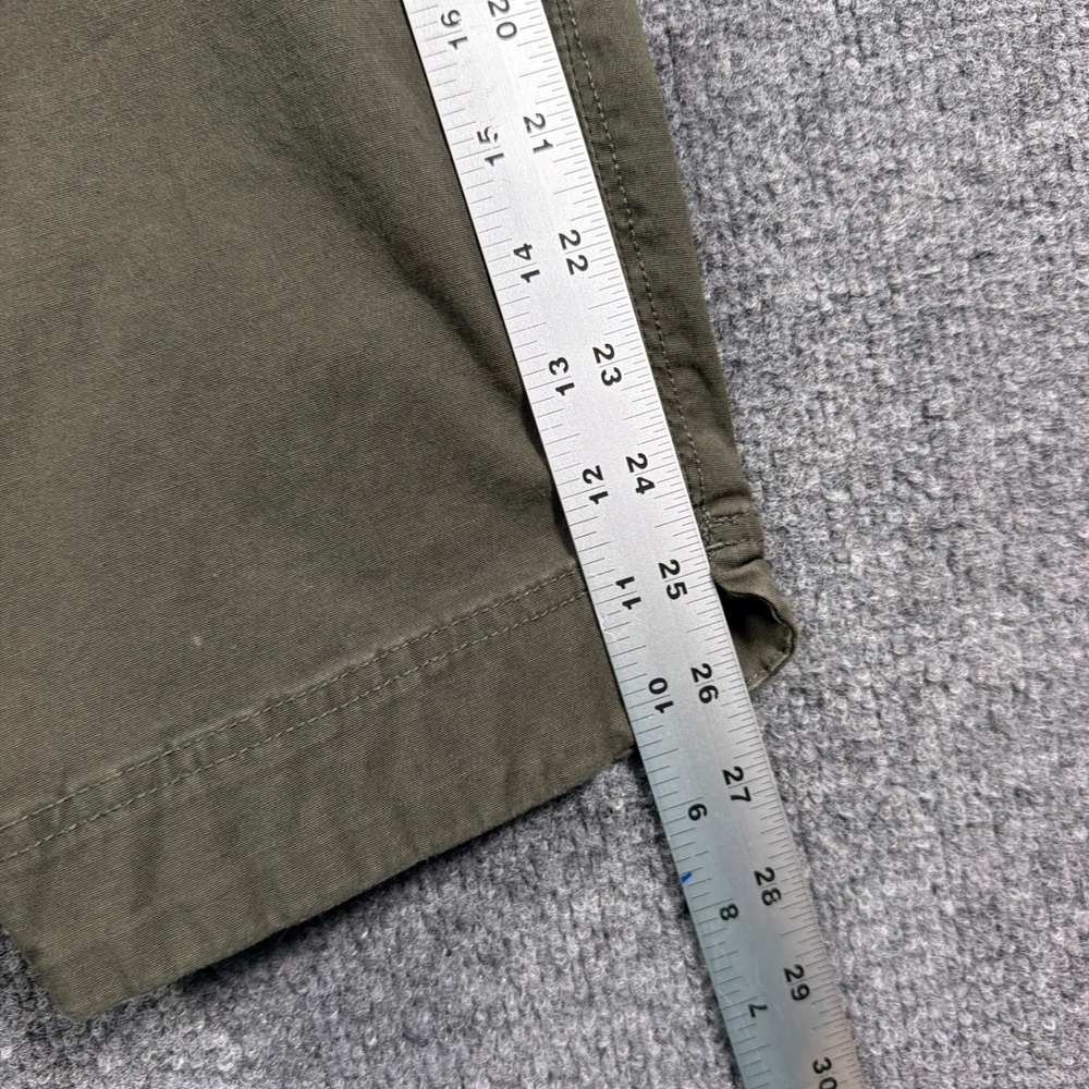 Duluth Rootstock Gardening Petal Pushers Capri Pants Womens 10 Olive Green - Picture 9 of 12